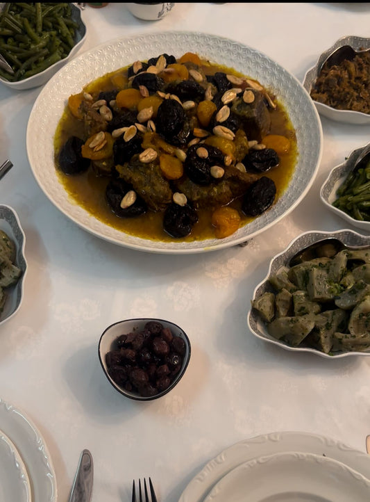 Kookrecept - Tagine met pruimen